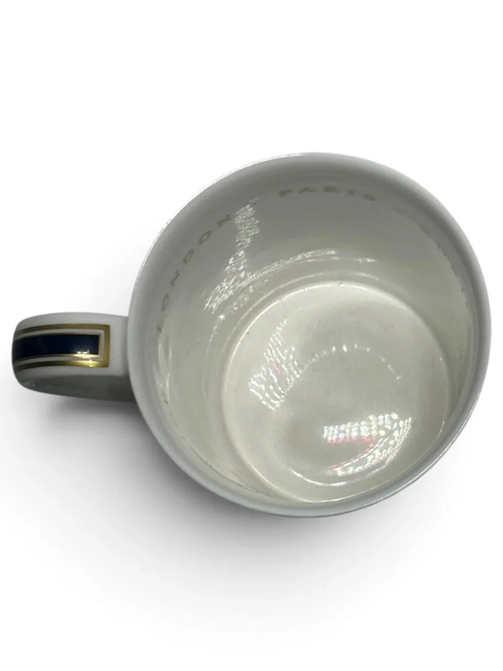 Official Orient Express Fine Bone China Mug Cup Gold 24K England Train VSOE